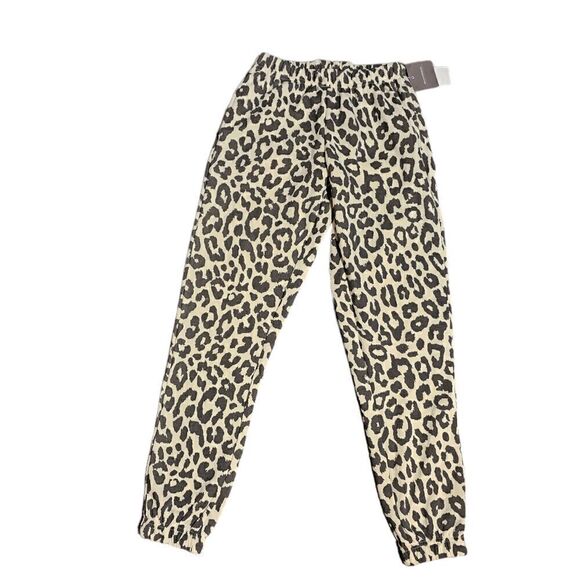 Women's GRAYSON THREADS Leopard Print Jogger XS - Picture 1 of 4